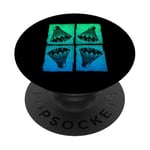 Volant de badminton de sport PopSockets PopGrip Adhésif