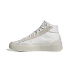 adidas Men's Znsored Hi Shoes-Mid (Non-Football), Crystal White FTWR White FTWR White, 5 UK