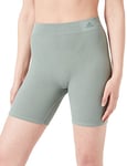 adidas Women's Lounge Short Underwear, Olive Green, XXL