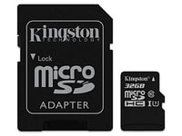 Kingston MicroSD memory card, SDHC, 32GB, for tablet, PC, Samsung Galaxy Tab A6