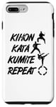 Coque pour iPhone 7 Plus/8 Plus Karate Pillars Martial Artist