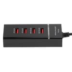 Mobile Phone Universal 3A Cable Charger Desktop Multiple 4 Ports USB EU 100‑240