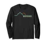 Mount Rundle Canmore Alberta Mountain Long Sleeve T-Shirt