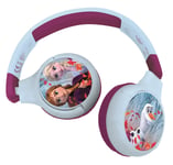 LEXIBOOK HPBT010FZ Disney Frozen-2-in-1 Bluetooth Headphones, Stereo Wireless Wi