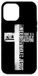 iPhone 12 Pro Max Saltwater Aquarium Cross Faith Christian Jesus All I Need Case