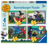 Ravensburger Room on The Broom 4 in Box (12, 16, 20, 24 Piece) Jigsaw Puzzles fo