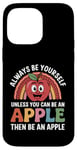 Coque pour iPhone 14 Pro Max Cute Apple Vintage Funny Saying Apple Fruit Lover Jokes