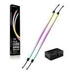 CORSAIR LS350 Aurora RGB 350mm Light Strip Kit, 2x Magnetic Diffused ARGB LED St