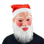 Joulun Krampus-naamio, Realistinen joulupukkinaamio Latex Xmas Costume Mask -pukujuhlat