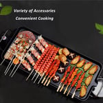 Electric Teppanyaki Table Top Grill Griddle BBQ Hot Plate Barbecue Party