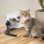 ALL FOR PAWS 3 In 1 Elevated Double Dinner, (56x30x20CM),Raised Pet Bowls for Cats and Dogs Adjustable Elevated Feeder Bowls, Good for Pets'Digestion and Joints (M)