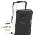 Case For Samsung Galaxy S8+ (S8 Plus) Clear Black Cover D3O Piccadilly by Gear4