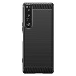 tectTech Borstat TPU skal Sony Xperia 1 IV Svart