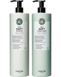 True Soft Conditioner 1000ml + Shampoo 1000ml