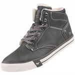 Mustang Homme 4072-602 Baskets Hautes, Gris (Dunkelgrau 20), 44 EU