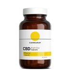 Cannaray CBD Capsules, 600mg | Immunity Support & Reduce Tiredness with Vitamin D3, Vitamin C and Zinc | Vegan & THC-Free (60 Capsules)