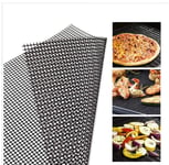 3PC BBQ Grill Mesh Mat Non-Stick Cooking Mats Grilling Sheet Liner Grill Accessories for Use on Gas,Charcoal,Electric Barbecue(30 * 40CM) Baking Tools