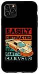 Coque pour iPhone 11 Pro Max Easily Distracted By Slot Car Racing RC Car Minicar Slot