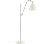 GUBI-Bestlite BL3M Standerlampe, Krom/Hvid