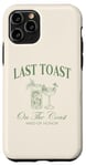Coque pour iPhone 11 Pro Dernier toast sur la côte Maid Of Honor Beach Bachelorette
