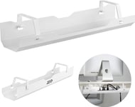 Ergo Office Er-431W White Under-Desk Strip Cable Organizer