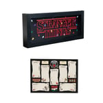 Grupo Erik - Lampe Stranger Things The Upside Down - 3 Modes d'Éclairage, Lampe Geek Réversible & Bloc Notes A4 Stranger Things, Semainier | Sous-Main Bureau, Planner Hebdomadaire