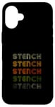 Coque pour iPhone 16 Plus Love Heart Stench Tee Grunge Style Vintage Noir