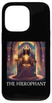 Coque pour iPhone 13 Pro La carte de tarot hiérophante, hiérophante. Tarot, Tarot Cards