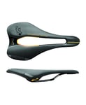 Selle Italia SLR Boost Superflow Tour de France Unisex Adult Saddle, Black/Yellow, L3