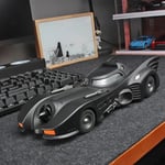 Voiture 1/18 1989 Batmobile Diecast Modèle collection Car Batman Échelle 1:18