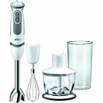 Hand-Held Blender Braun Mq 5235Wh White White/Grey 1000 W NEW