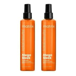 Matrix NEW Total Results Mega Sleek Iron Smoother (2 x 250ml)