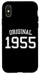 Coque pour iPhone X/XS Original 1955, 70 ans pour homme femme 70e anniversaire