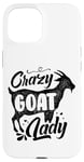 iPhone 15 Crazy Goat Lady Mom Mama Case