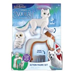 Extraordinary Noorah Action Figure Set | As Seen in Elf Pets: A Fox Cub's Christmas Tale - Arctic Fox Pal of The Elf on the Shelf - Brand Scout Elf