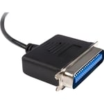 STARTECH Câble Adaptateur USB vers 1 Port Parallèle DB25 pour Imprimante - 1,80 m