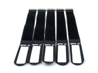 GAFER.PL Lot de 5 colliers de serrage Tie Straps 25 x 400 mm Noir