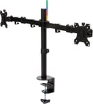 Bras Pour Écran Support Extensible Pour 2 Écrans Avec Ajustement De La Hauteur Smartfit Ergonomique Pour Écran De Pc Jusqu'À 32" (K55409Ww)[ADP2202900]