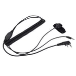 PUSOKEI 35.4in K Head Connection Cable with PTT(Push To Talk) Button for Baofeng, for Kenwood, for UV-5R, for Vimoto V3 V6 V8, etc, Two Way Radio Bluetooth Helmet Headset High-Stretch Wire