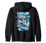 Myths And Legends Greece Poseidon Zip Hoodie