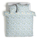 Habitat Scandi Floral Sky Blue & Yellow Bedding Set-Kingsize Multicoloured Kingsize