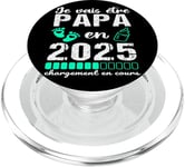 Futur Papa 2025 Annonce Naissance Cadeau Fête Des Pères PopSockets PopGrip pour MagSafe