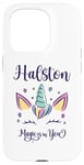 iPhone 15 Pro First Name Halston Personalized Halston Case