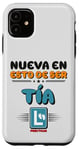 Coque pour iPhone 11 Nouvelle Tante Design Familial avec Symbole L