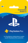 PlayStation Plus 3 kk -jäsenyys
