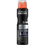 L’Oréal Paris Men Expert Skin Care Deodorants Carbon ProtectAnti-Transpirant Deodorant Spray 150 ml