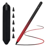 TQQ Stylus Pen for Apple iPad (2018-2024), 2nd Generation Pencil with Tilting Detection & High Precision, Compatible iPad 6th~10th Gen iPad Pro 11"/12.9"/13" iPad Air 3rd-6th iPad Mini 5th/6th