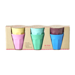 Rice - Melamine Cups - Assorted Colors - Small - 160 ml - 6 Pack