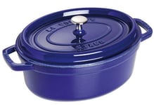 STAUB Cocotte Ovale 33 cm Bleu Intense