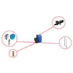 Kit d'extrudeuse avec buses volcaniques, manchon en silicone, poign&eacute;e en bloc d'aluminium, thermistance, aiguilles pour tube de gorge, compatible avec l'imprimante 3D Artillery Sidewinder X1 Genius